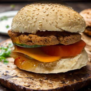 KrazyGreen Tofu Burger